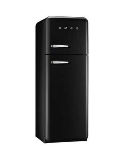 Smeg Fab30Rfn 60Cm 1950S Style Fridge Freezer - Black Smeg Fab30Rfn 60Cm 1950S Style Fridge Freezer - Black